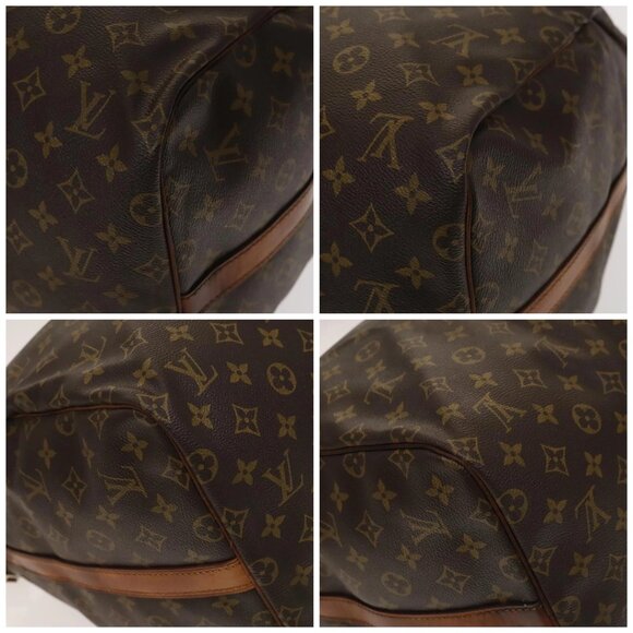 LOUIS VUITTON Monogram Keepall Bandouliere 55 Boston Bag M41414 LV Auth 138728 - Picture 14 of 16